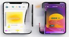 黄91手机App下载页面，展示iOS和Android双平台下载按钮，版本信息清晰标注